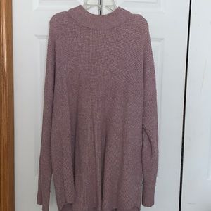 Woman’s Oversized Turtle Neck Sweater